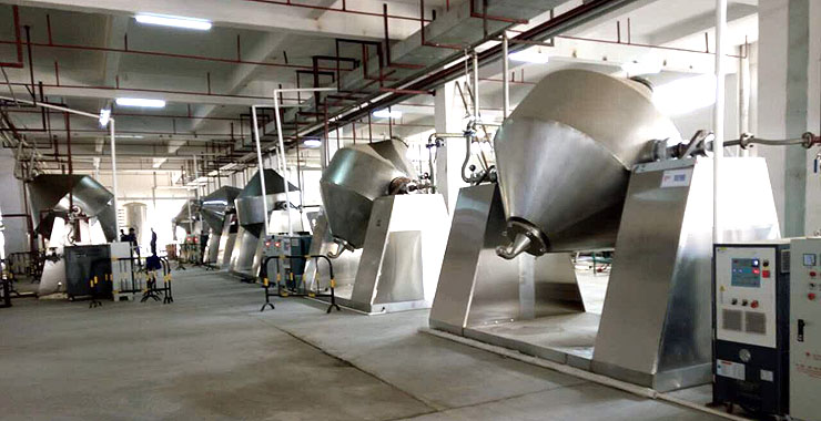 雙錐回轉真空干燥機使用導熱油加熱器