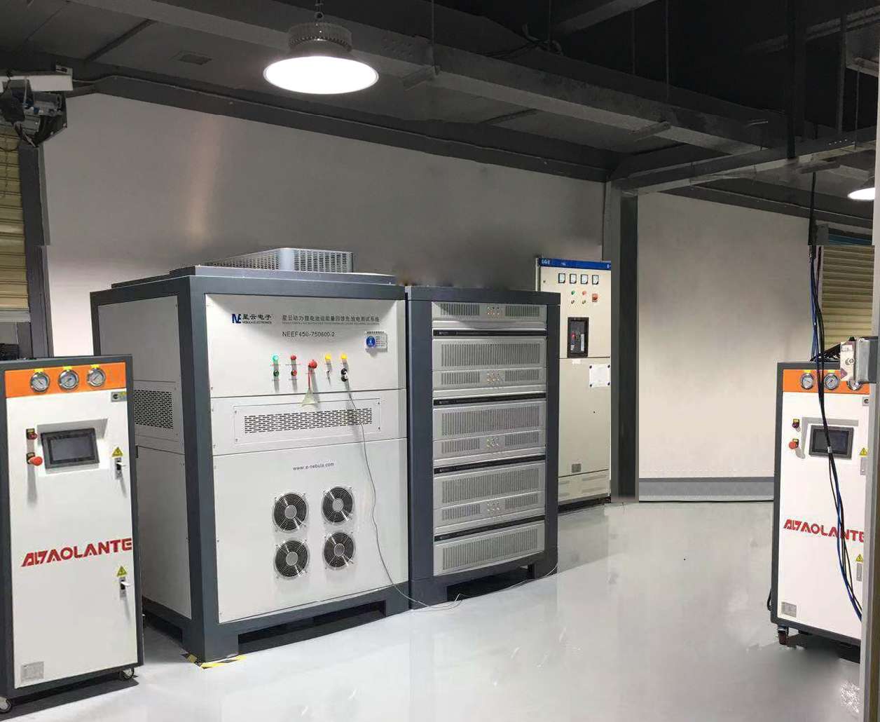 電池包恒溫冷卻系統使用現場